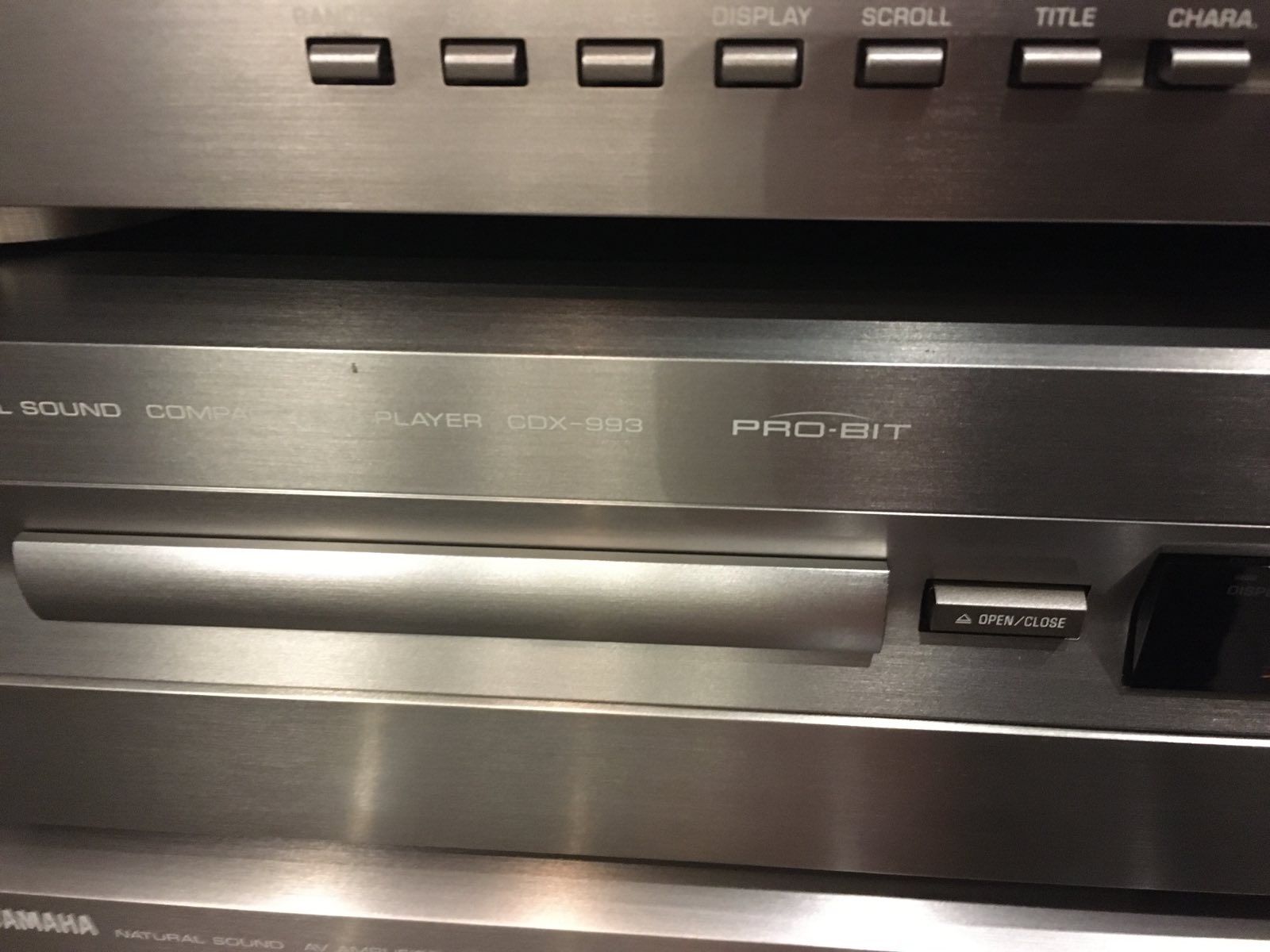 Yamaha DSP-A1,CDX-993,MDX-793,KX-493, vintage