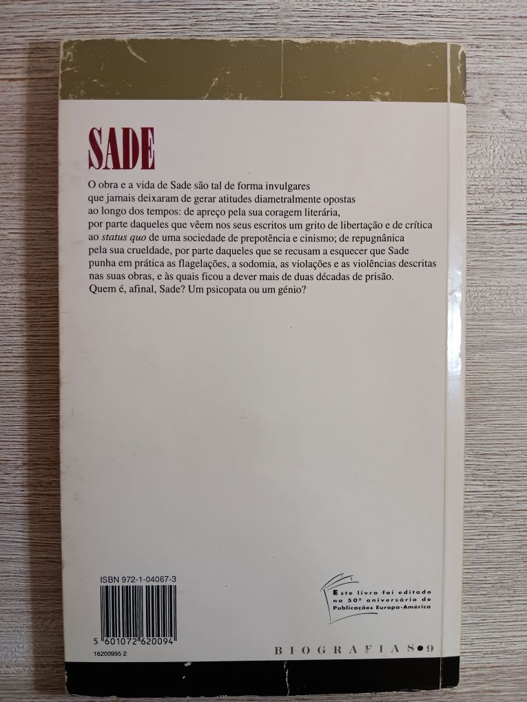 Sade, Chantal Thomas