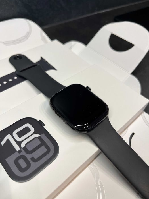 Apple Watch Series 10 46mm czarny onyks bateria 100% GWARANCJA