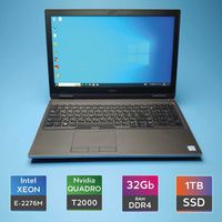 Ноутбук Dell Precision 7540(Xeon E-2276M/RAM 32/1TB/QuadroT2000)(7243)