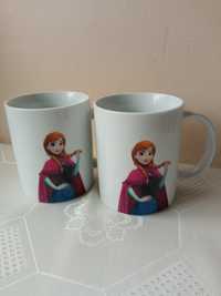 Disney 2 x duży kubek biały poj.300ml.