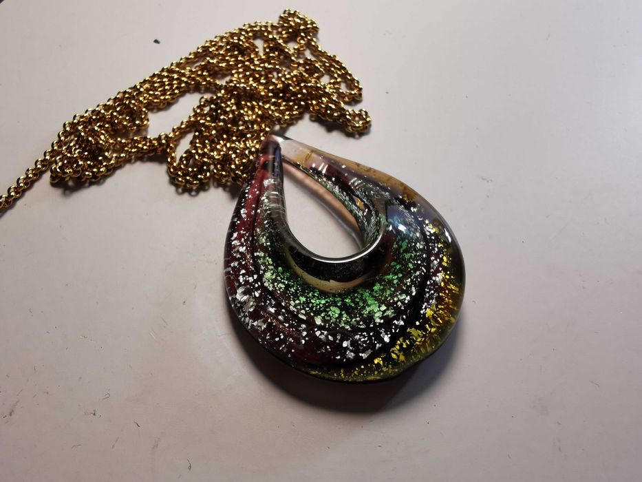 Wisior szkło artystyczne