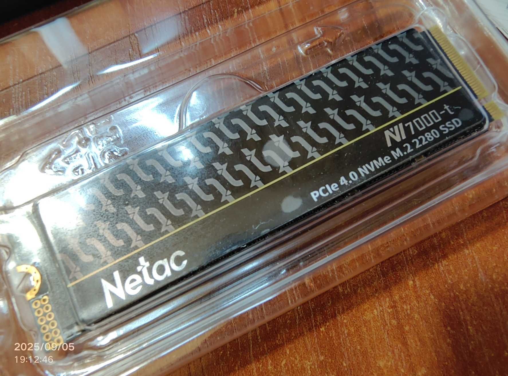 SSD M.2 NVMe PCIe 4.0x4 Netac NV7000-t 1 TB TLC