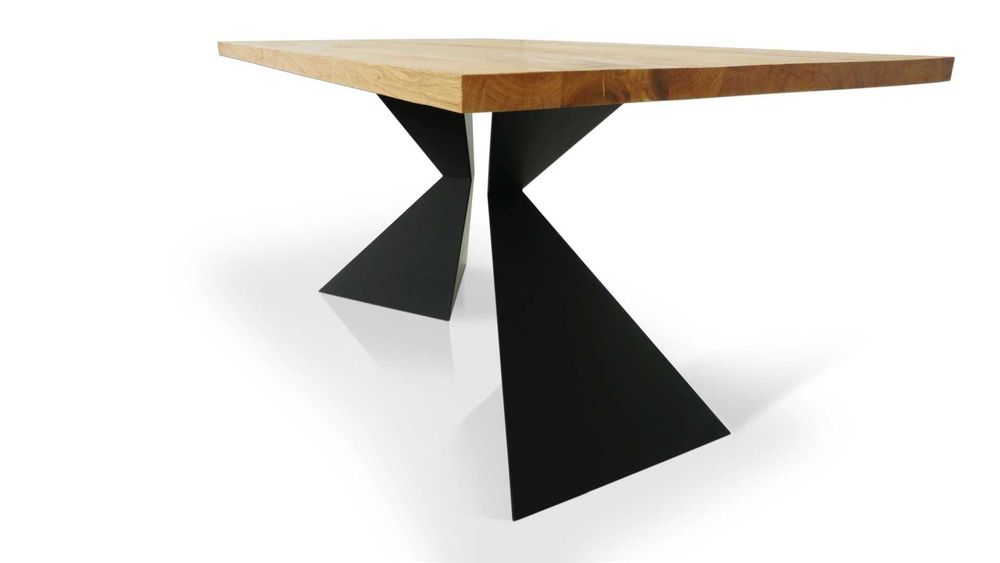 Stół Dębowy Lite Drewno Solidna podstawa 160x90cm