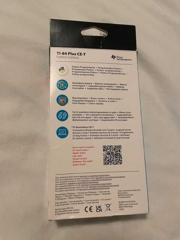 Texas Instruments TI-84 Plus CE-T