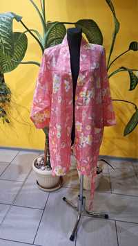 Kimono damskie vintage marka Boots rozmiar uniwersalny S M L