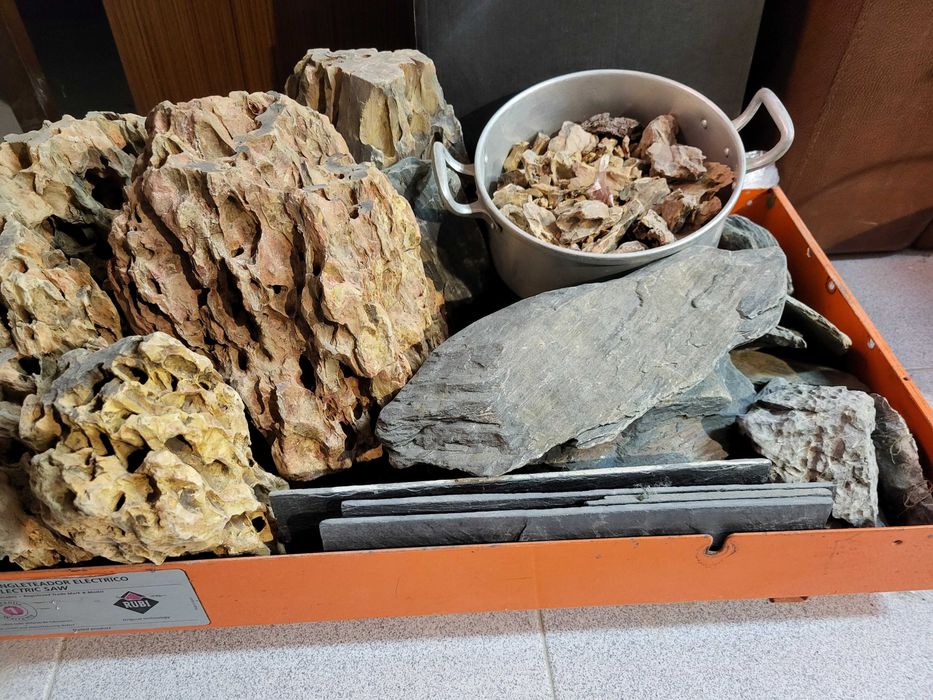 Rochas Dragon Stone e Xisto