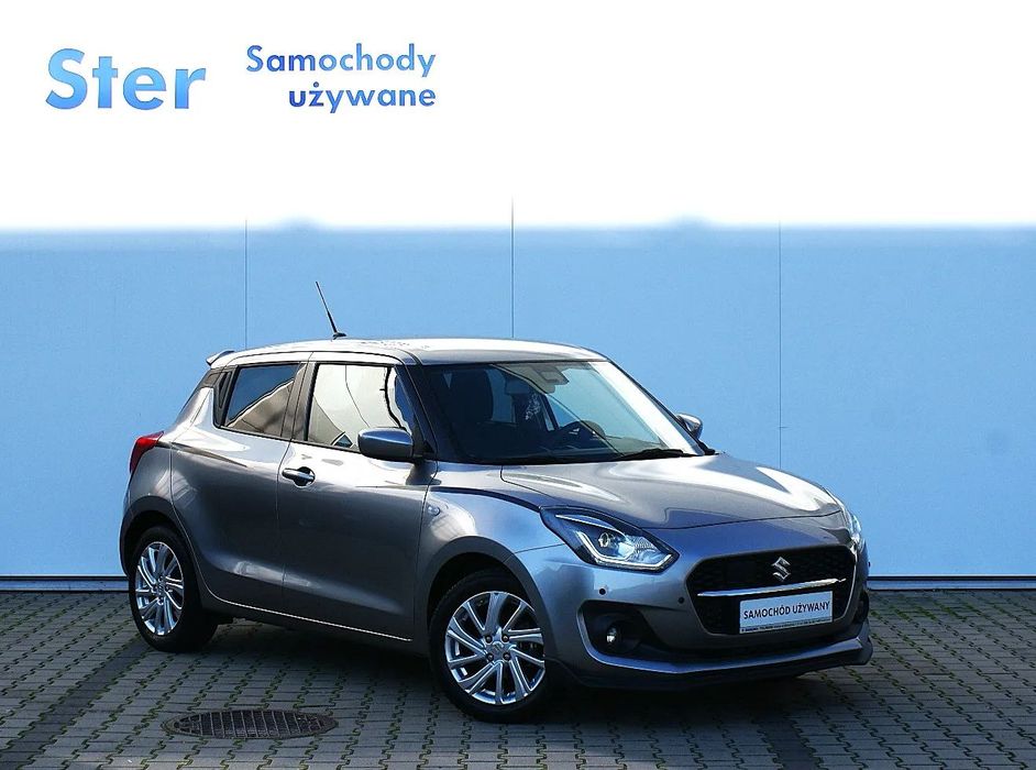 Suzuki Swift pierwszy właściciel, 1.2 hybryda, przebieg 5168 km !, gwarancja 12-mcy