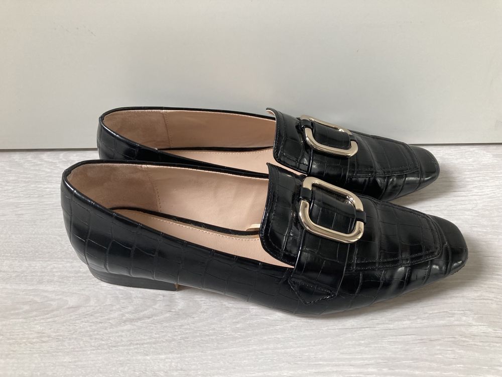 Loafersy Zara rozmiar 37-38/wkładka 24,5 cm