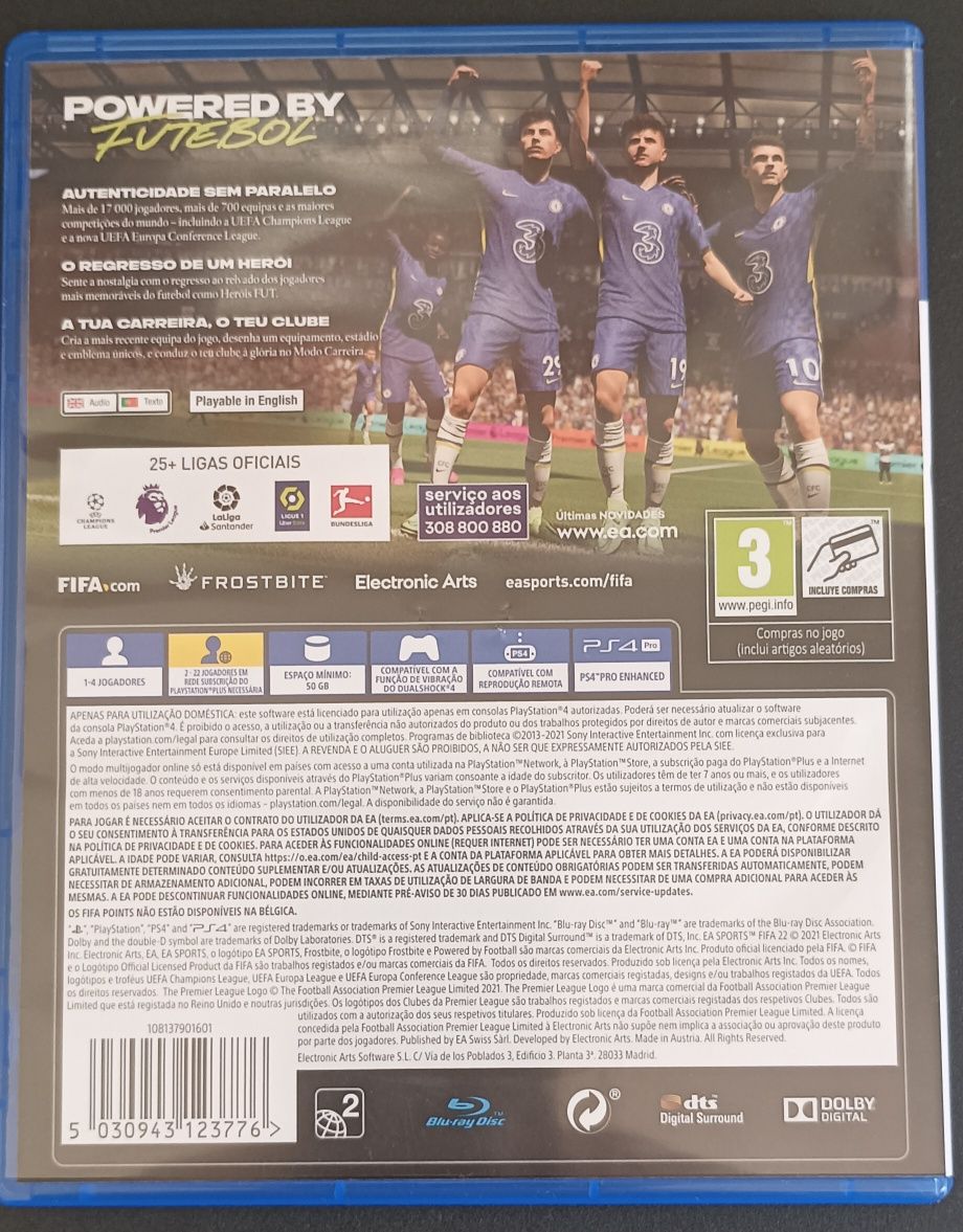 Fifa 22 playstation 4