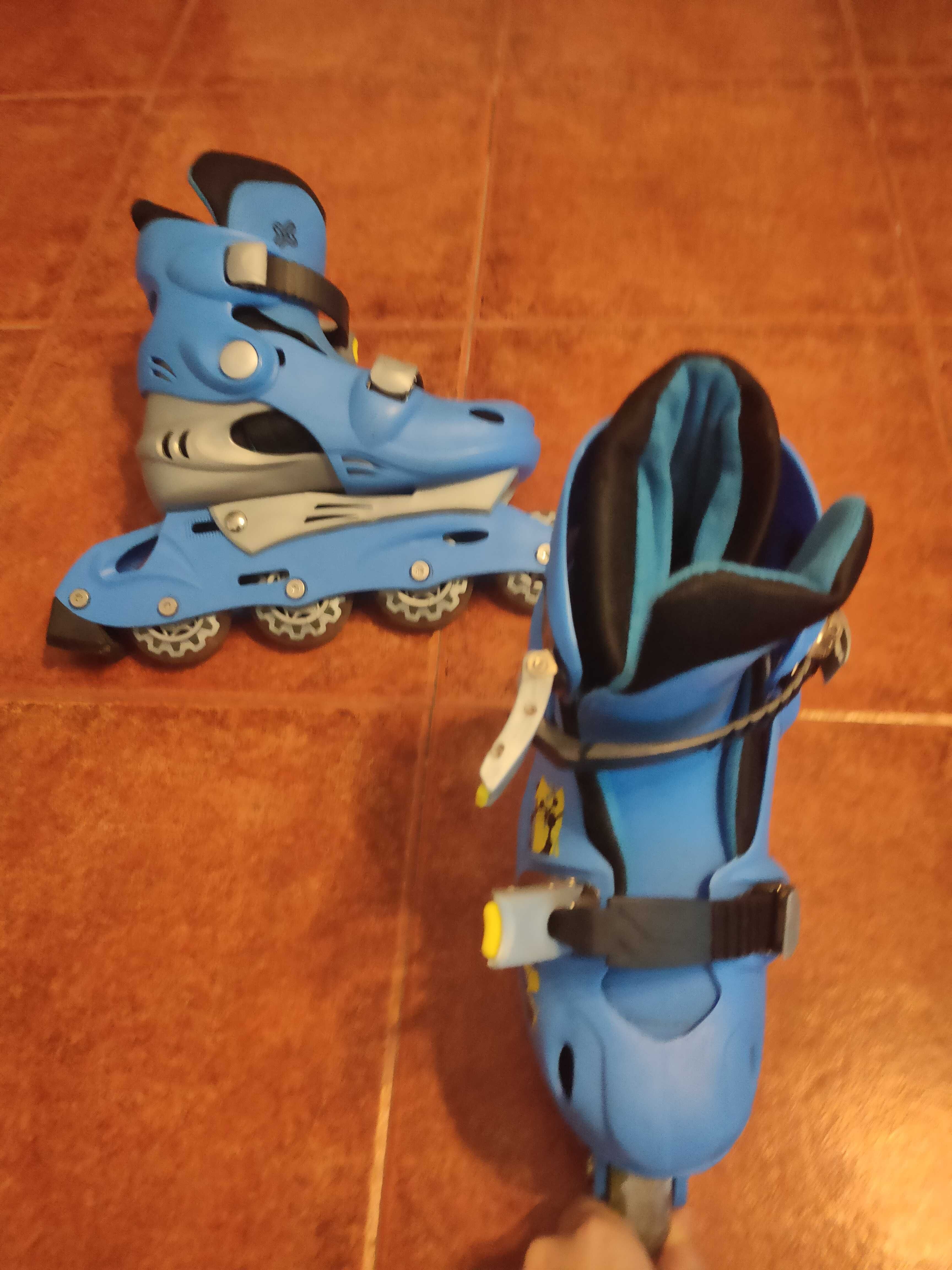 Patins em linha para criança