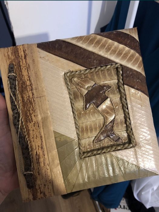 Album na zdjęcia decoupage delfin