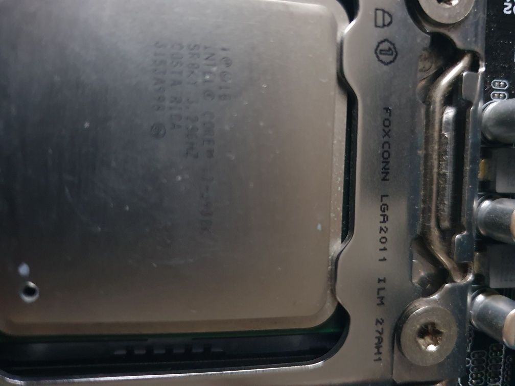 Plyta glowna Asus z procesorem i koscmi ram