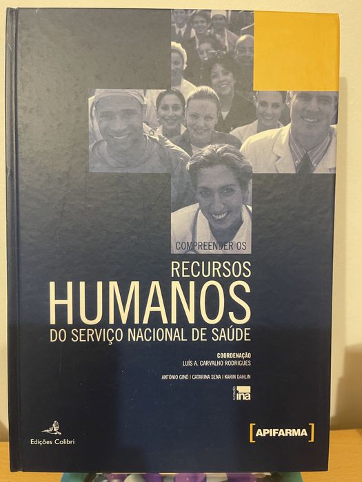 Livro “ Recursos Humanos do servico nacional de saude”