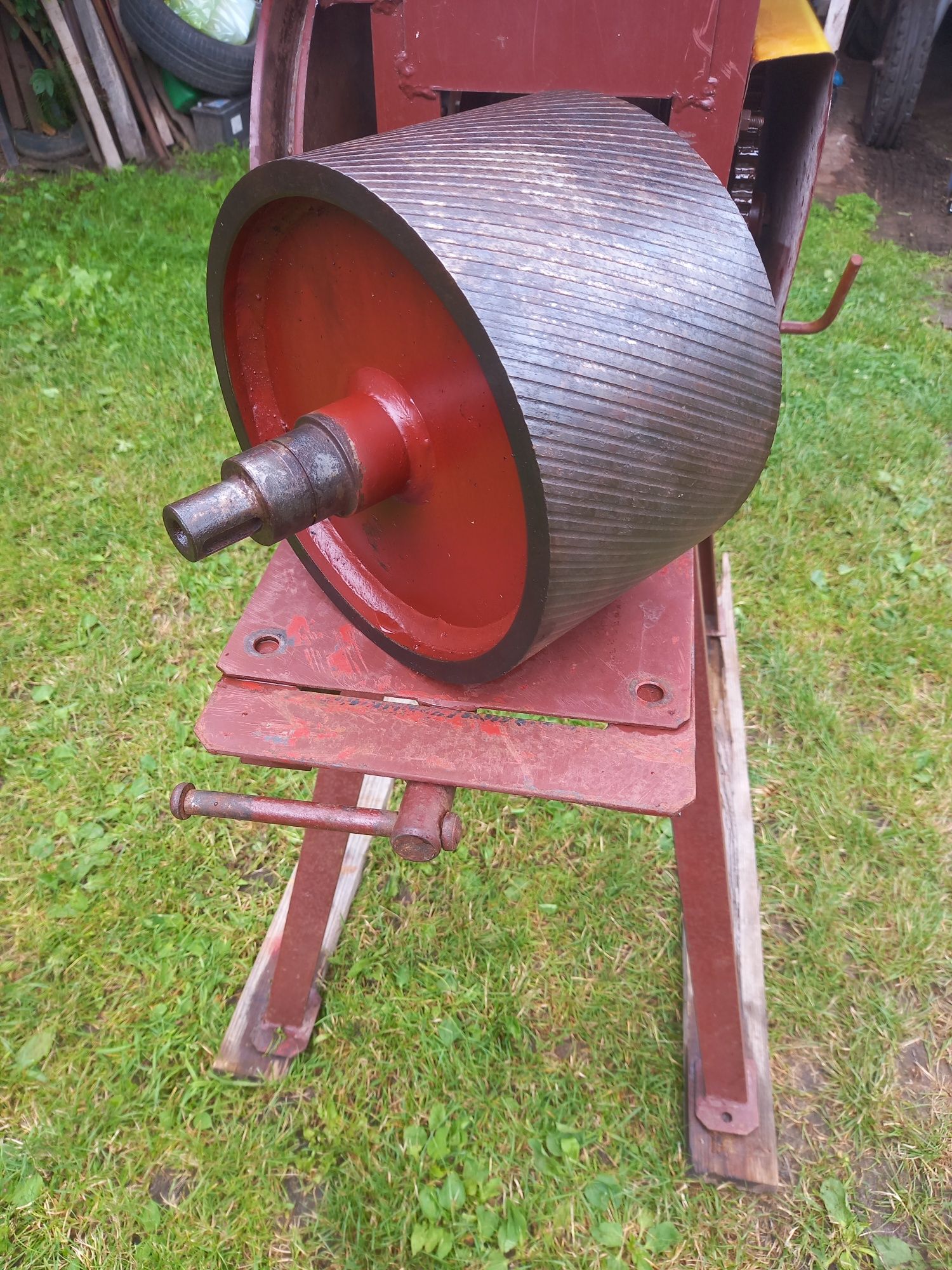 Walec wałek gniotownik SIPMA H-730 z kosiarka rotacyjna SŁUPSK.