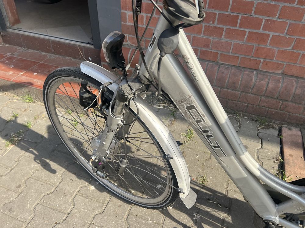 Rower elektryczny E-CULT 36V / na czesci lub do skompletowania