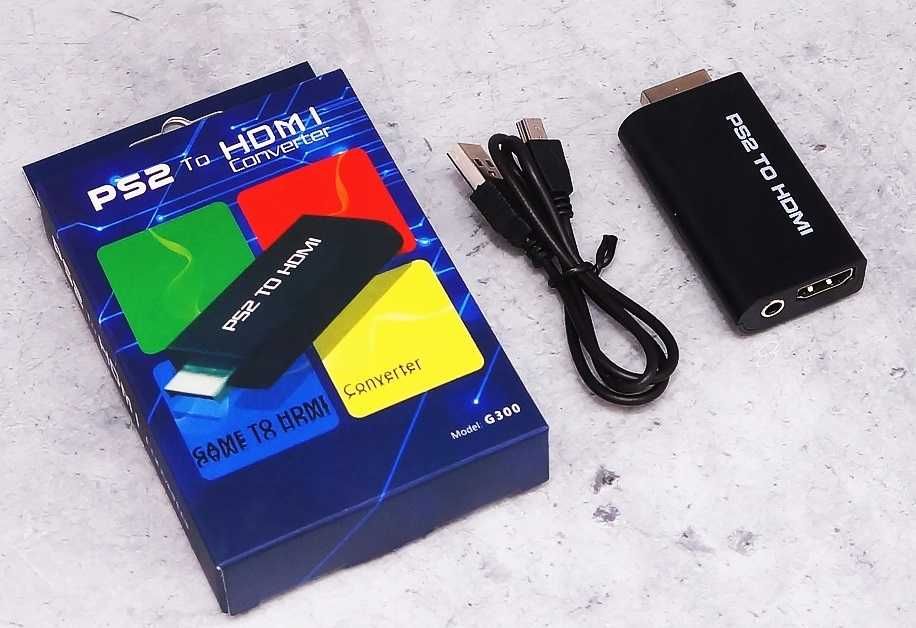 Konwerter PS2 do HDMI podłącz konsolę PS2 do HDMI *VideoPlay Wejherowo