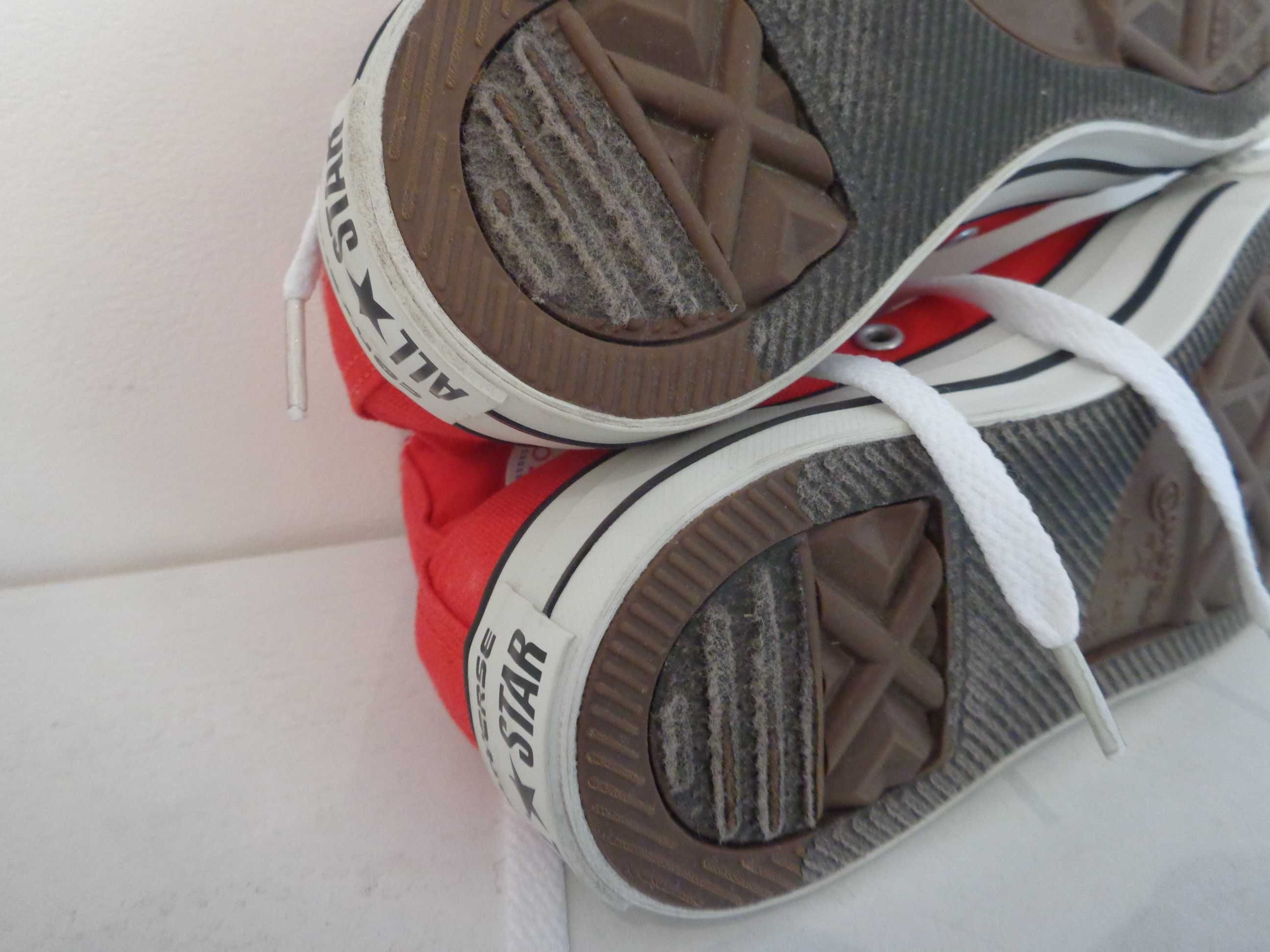 Czerwone trampki Converse All Star rozmiar 36
