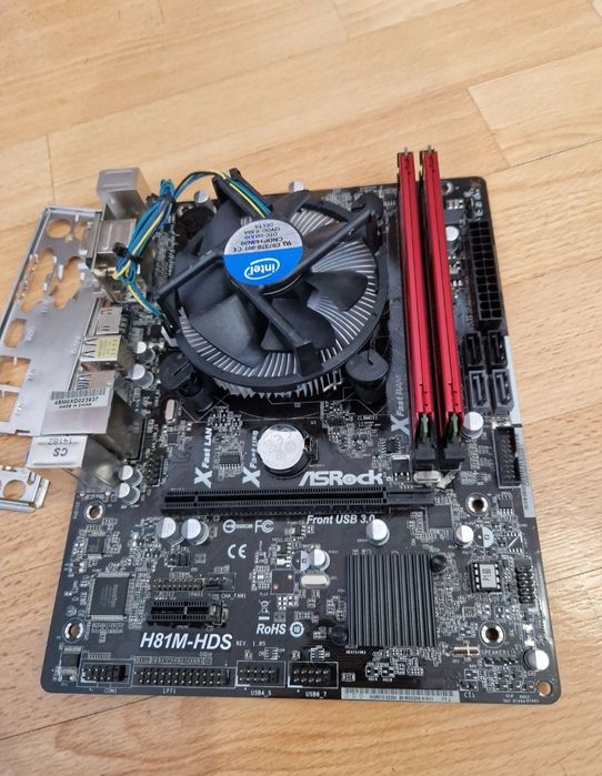 Комплект і7-4770 3.9Ghz 8потоків+Материнка+охлад