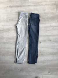 Spodnie jeansy rozm 134 hm