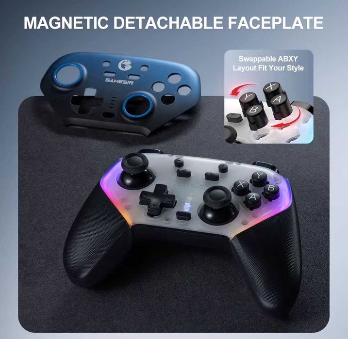 Геймпад GameSir Super Nova Lunar, Green, Blue, Brown з Док-станцією