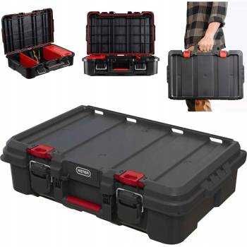 Ящик для інструментів з кліпсами Keter Stack'N'Roll 253382