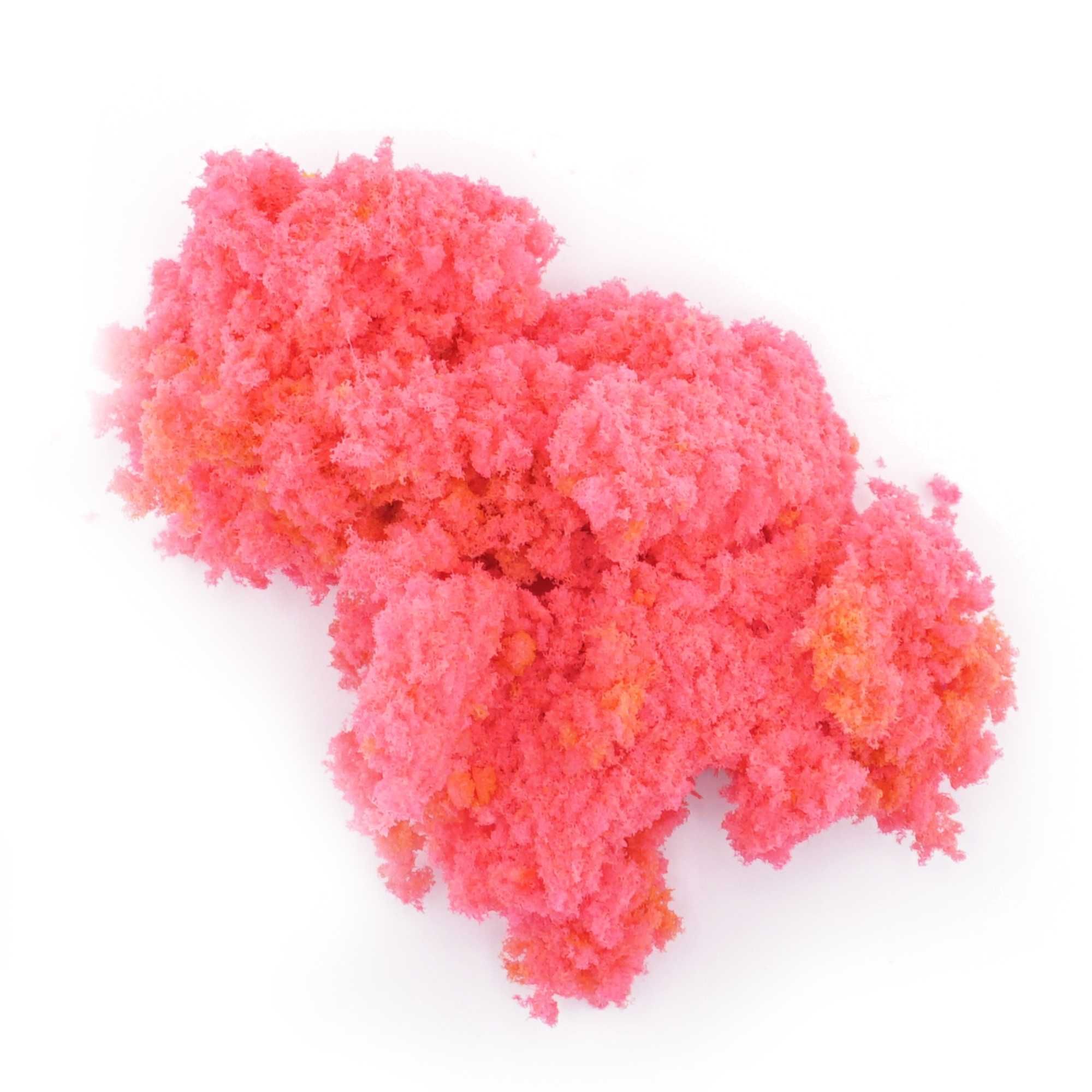 Krzaki PREMIUM - różowy FLUO - gąbka do formowania terenu