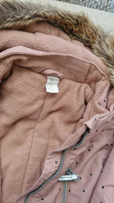 Зимовий комбінезон 92 розмір h&m (2-3 роки) для дівчинки