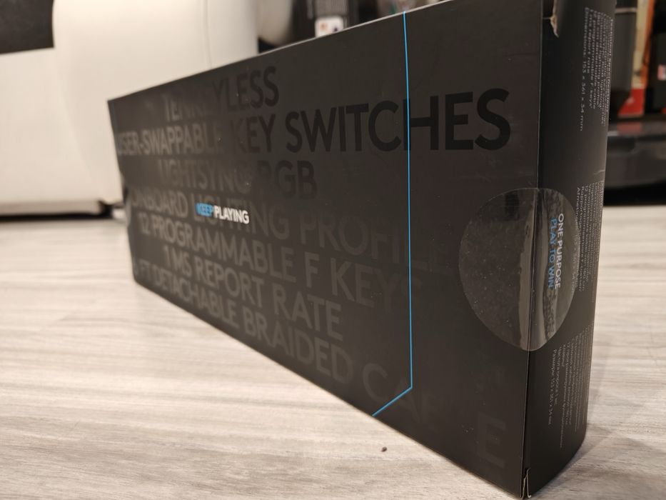 Klawiatura Logitech G Pro X Shroud Edition – GX Red Linear NOWA!