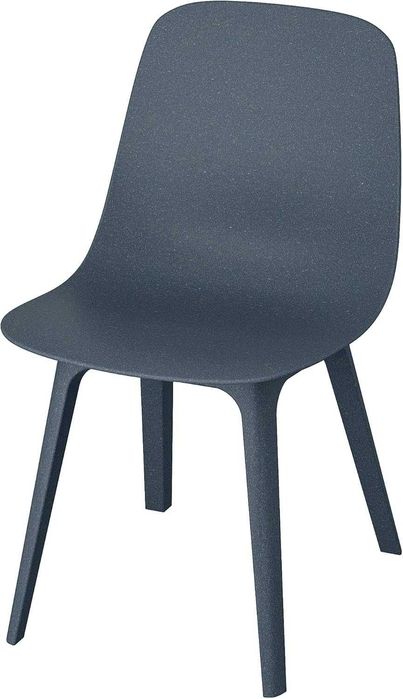IKEA Krzesło ODGER, niebieskie granatowe, nowe złożone
