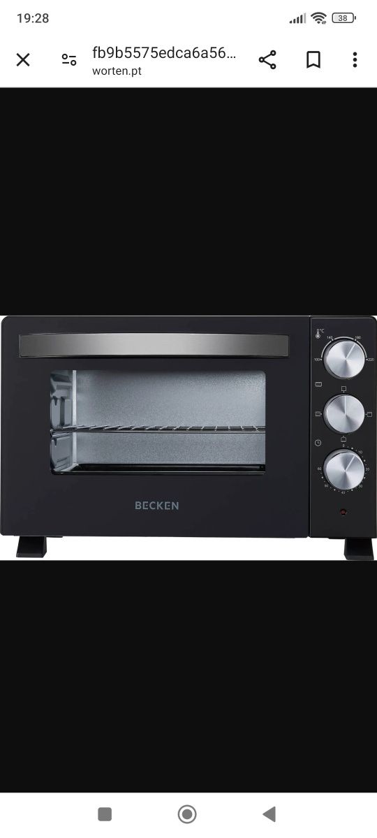 Mini forno 20l como novo