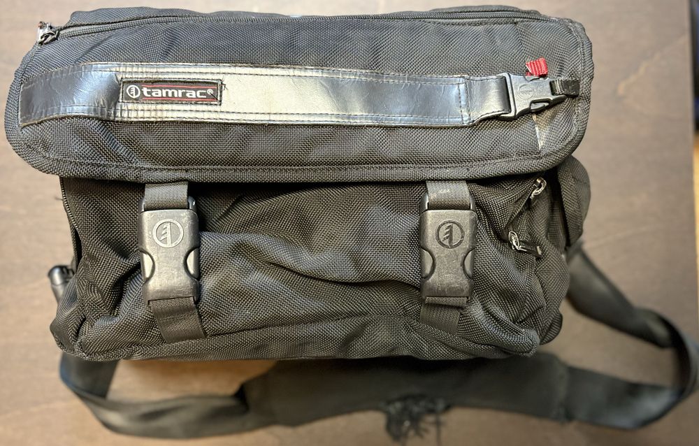 Tamrac PRO duża torba na aparat i obiektywy dslr + druga torba srednia
