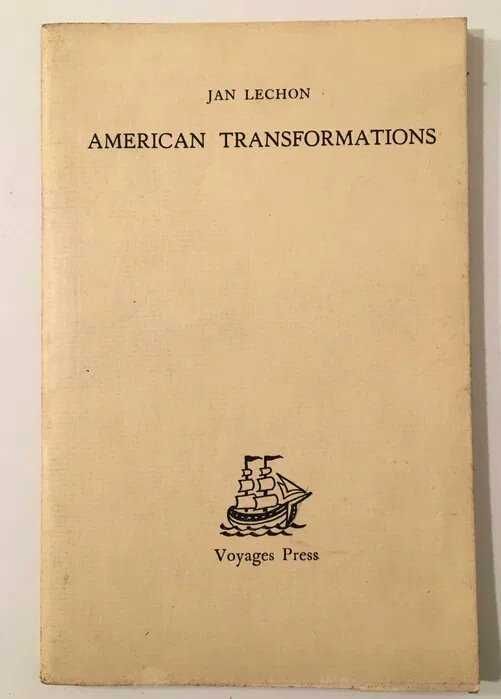 Jan Lechoń American Transformations 1 wyd AUT CAESAR AUT NIHIL numerow