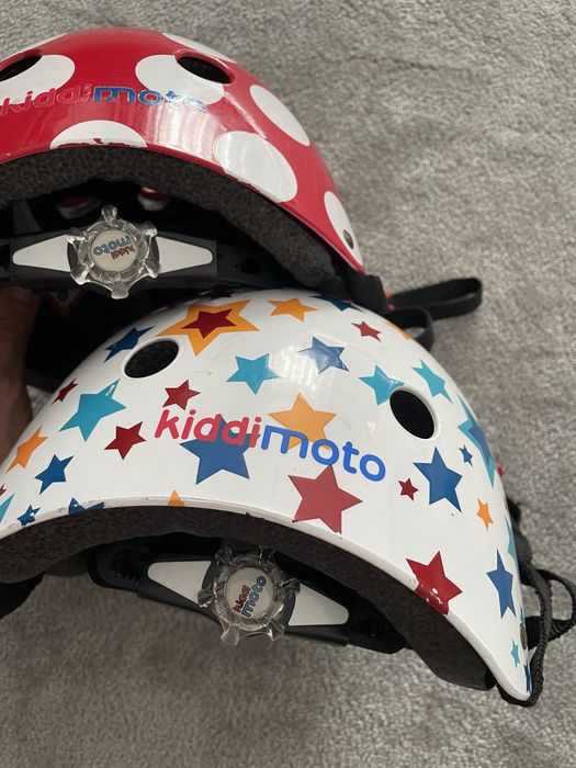 Шолом дитячий захисний Kiddimoto, велосипедный шлем детский
