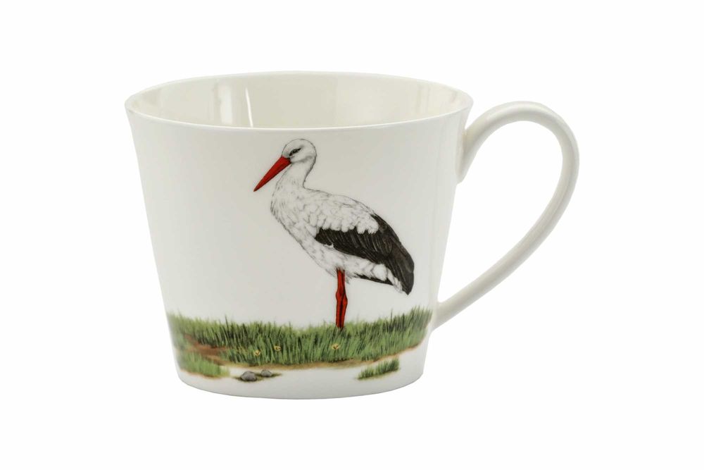 Kubek porcelanowy BOCIAN 400ml.