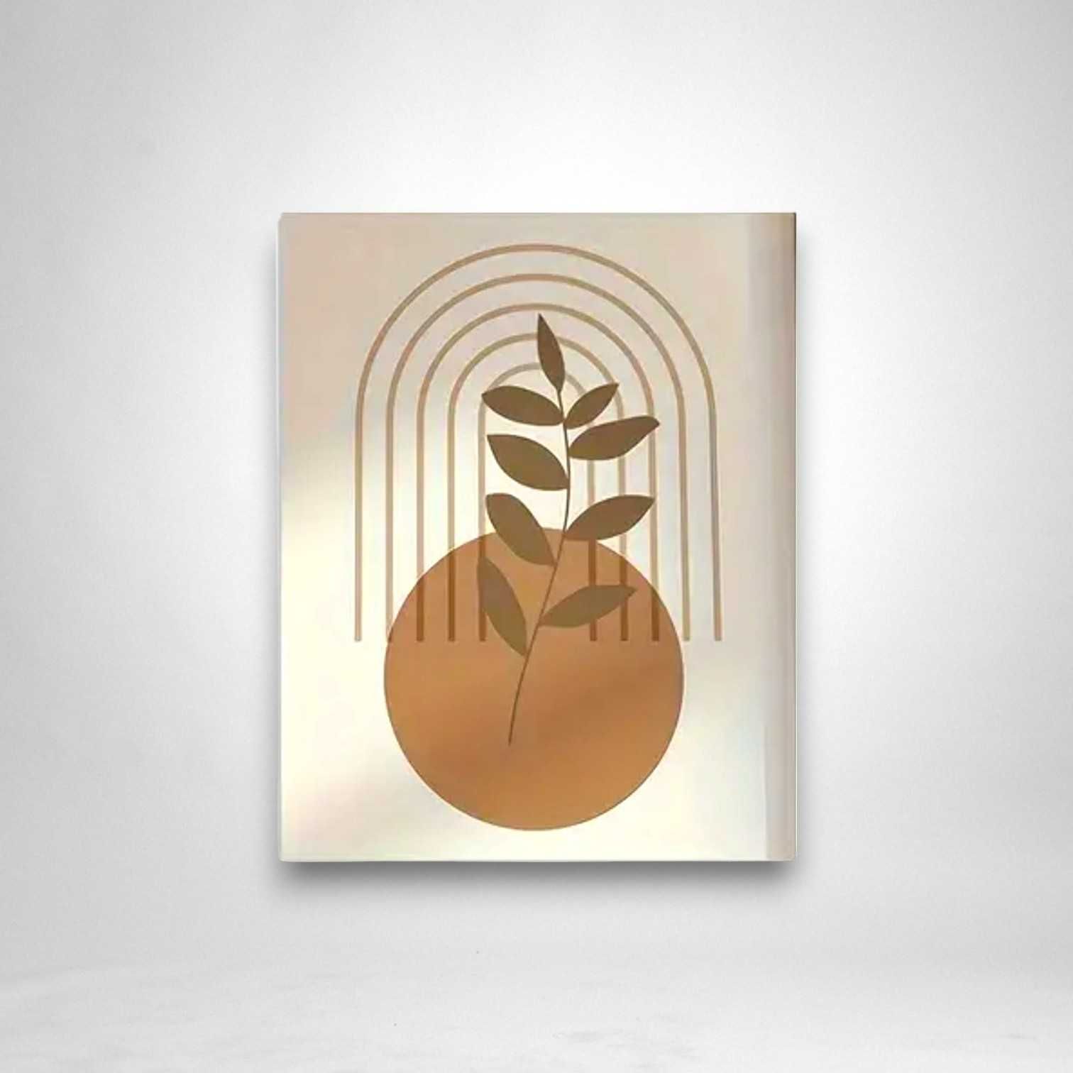 Plakat jak obraz 40x60cm | na płótnie, bez ramy | minimalizm japandi