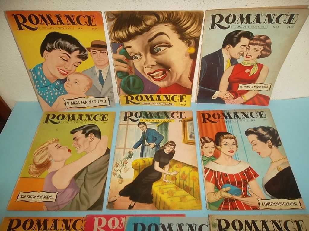 ROMANCE - Revista Ilustrada com capas de José Antunes (1958)