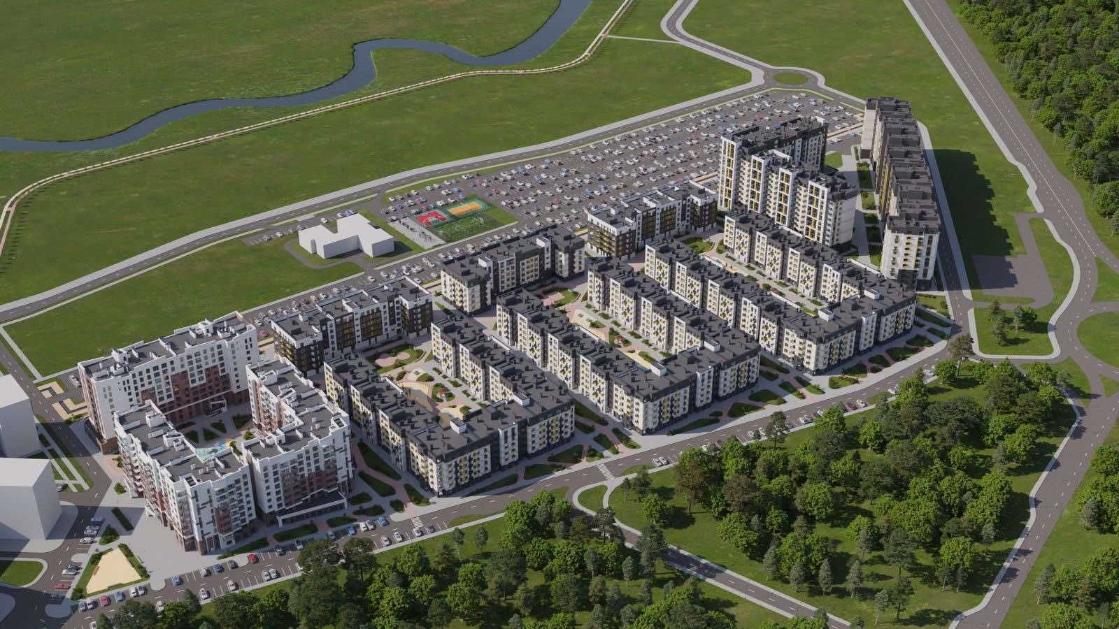 Фасадне приміщення 28 м2 у ЗАСЕЛЕНОМУ комплексі.