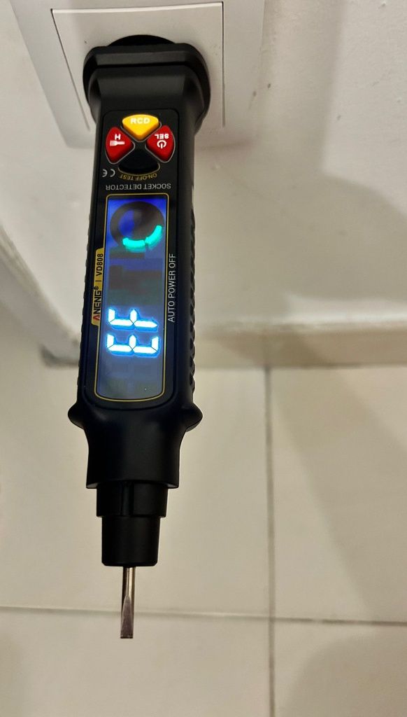 Analisador de Circuito de Tomadas