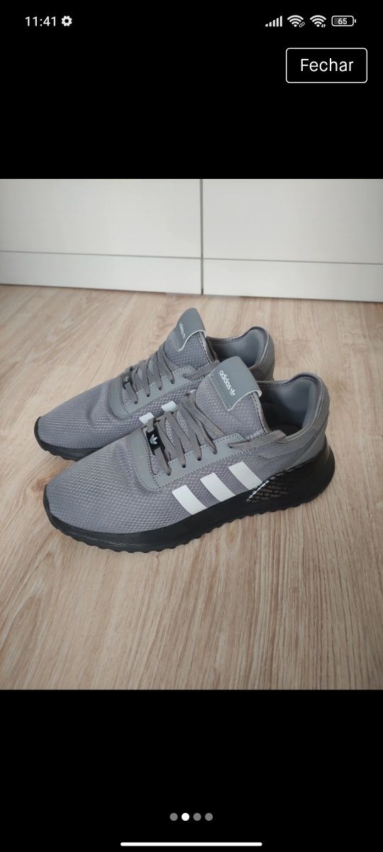 Grey Adidas Originals U_Path Run