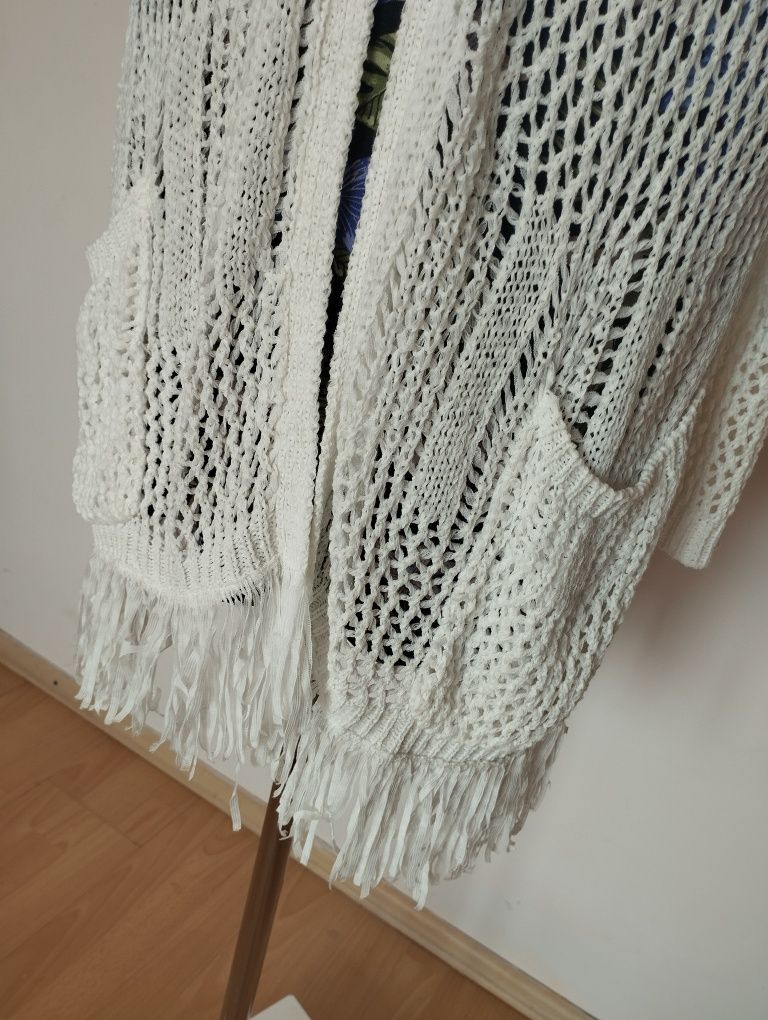 Piękny sweter Boho narzutka uni