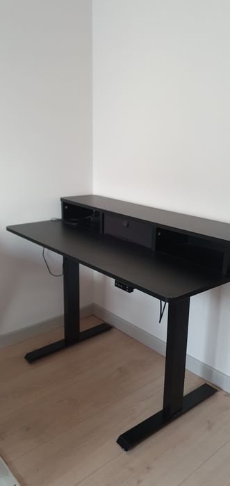 Biurko gamingowe 120x60 z regulacją wysokości