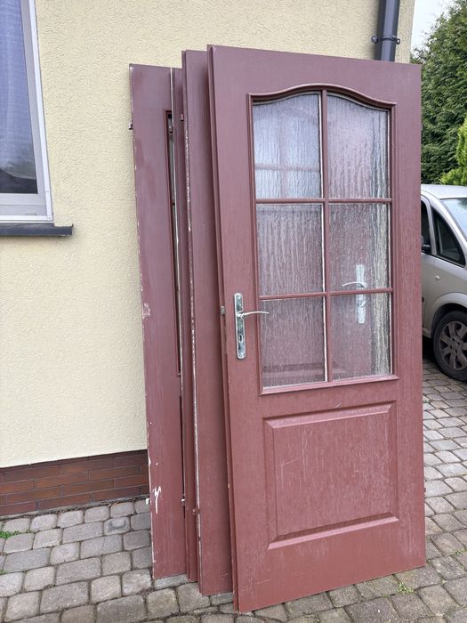 Drzwi wewnętrzne lewe i prawe po remoncie