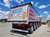 KLOOS Alutrailer 2017r 30m oś MERCEDES 5300kg Nowe opony el.plandeka