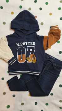 Bluza z kapturem harry Potter 98 cm