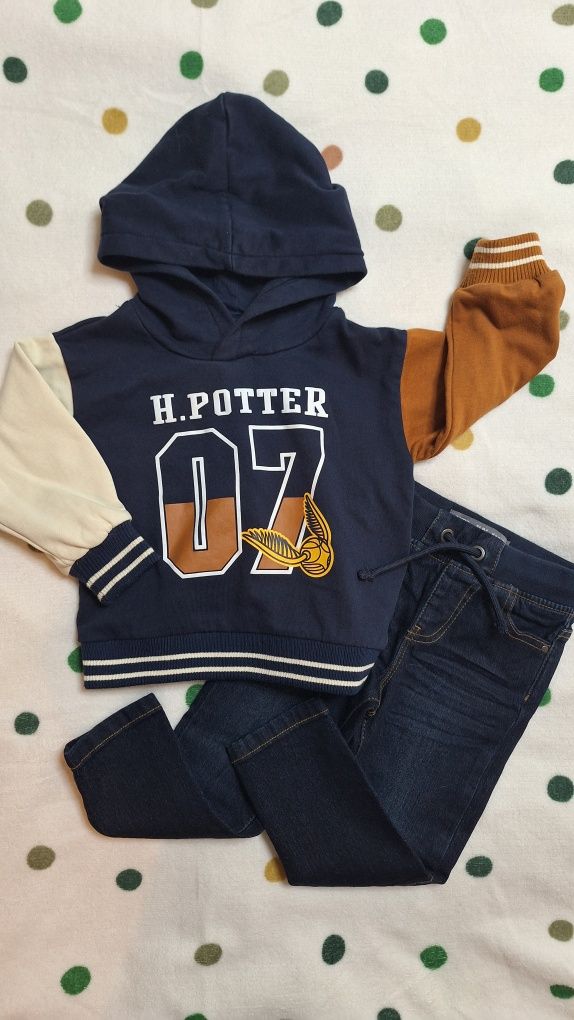 Bluza z kapturem harry Potter 98 cm