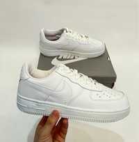 Распродажа Кроссовки Nike air force белые кожа Вьетнам обувь