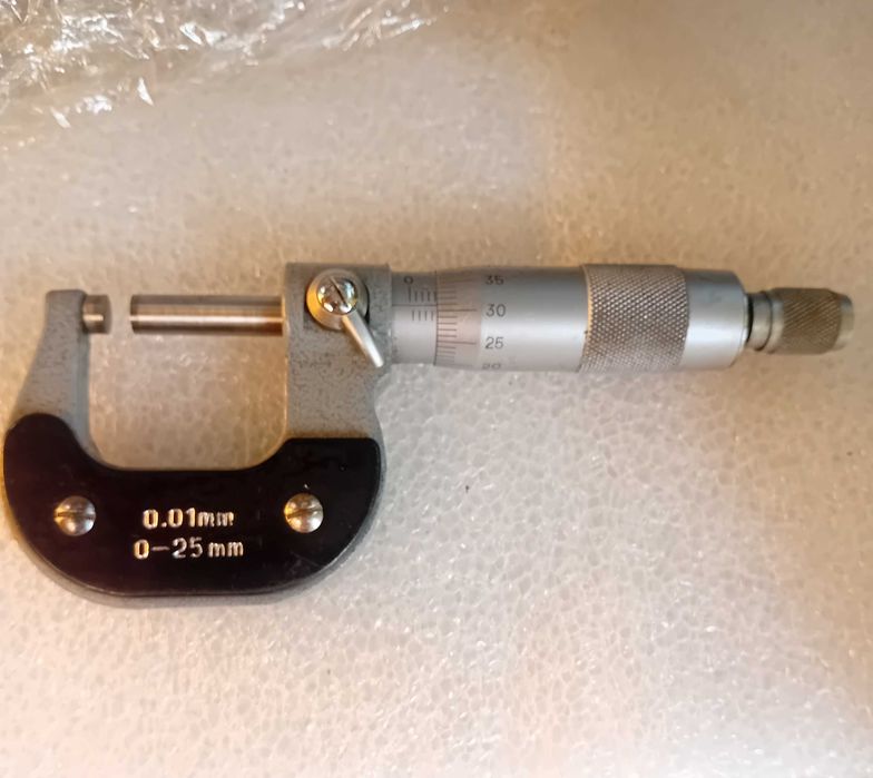 Micrometro  exterior de 0-25mm