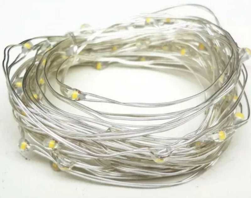 Гирлянда светодиодная Роса 2 метра опт 30 холодный белый