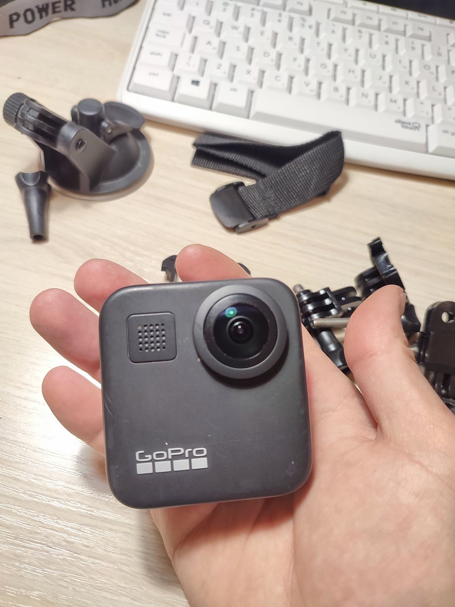 Gopro max 360 з аксесуарами